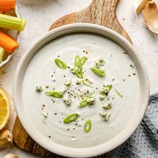 Bleu Cheese Yogurt Dip (or dressing!)