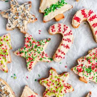 Soft Cut Out Sugar Cookies (gluten free, grain free, paleo friendly)