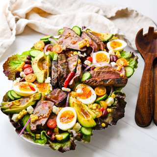 Southwestern Salad with Grilled Steak