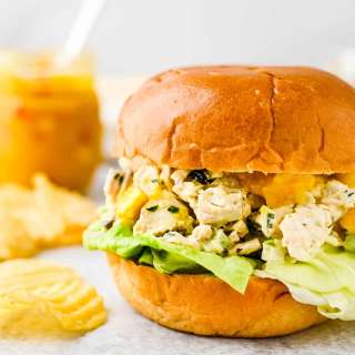 Mango Chutney Chicken Salad
