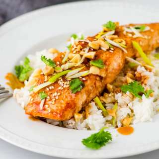 Sweet and Spicy Salmon