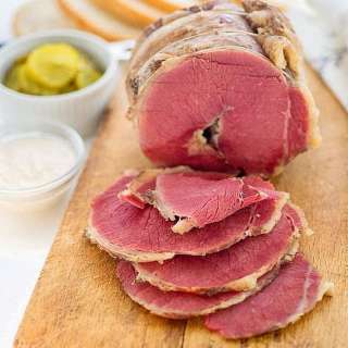 Homemade salt beef