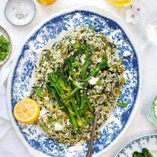 Spanakorizo – Greek spinach rice