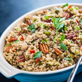 Louisiana Rice Dressing