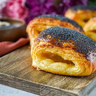 Tebirkes (Danish Poppy Seed Pastries)