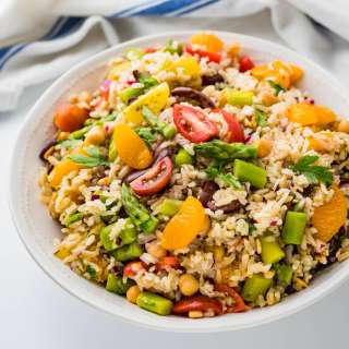 Sicilian Brown Rice Salad