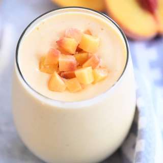 Sunrise Peach Orange Protein Smoothie
