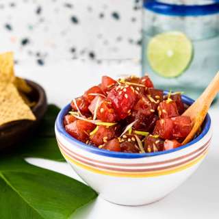 Sweet and Spicy Ahi Tuna Poke