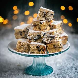 Stollen Bites – German Quark Stollen