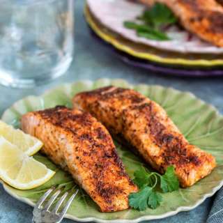 Air Fryer Salmon