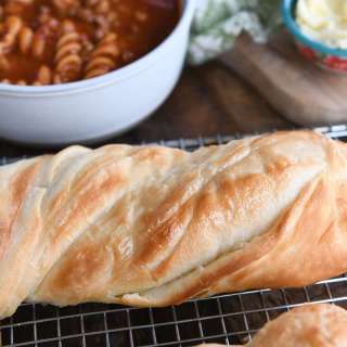 Easy Twisted Croissant French Bread