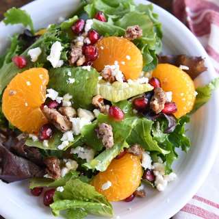Holiday Salad with Balsamic Dressing