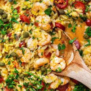 Prawn Orzo (Shrimp Orzo)