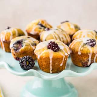 Lemon Blackberry Muffins