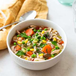 Barley Chicken and Vegetable Soup