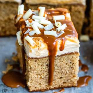 Banana Traybake (Banana Sheet Cake)