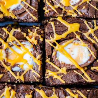 Creme Egg Brownies