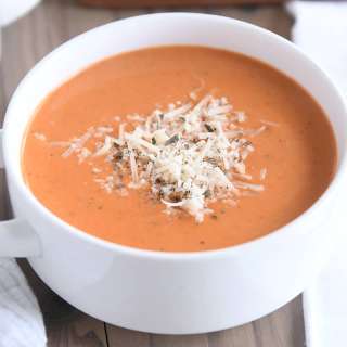 Instant Pot Creamy Tomato Basil Soup