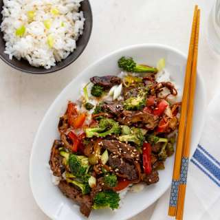Beef and Broccoli Stir Fry For Two (w/VIDEO)