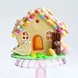 Easter Gingerbread House