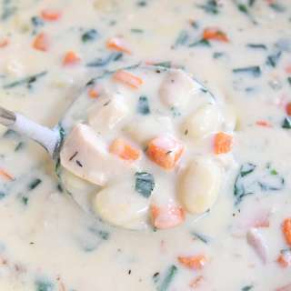 Chicken Gnocchi Soup {New and Improved}