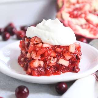 Cranberry Pomegranate Jello Salad