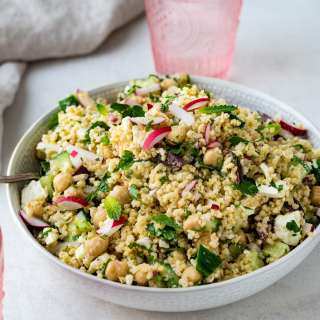 Mediterranean Chickpea Millet Salad