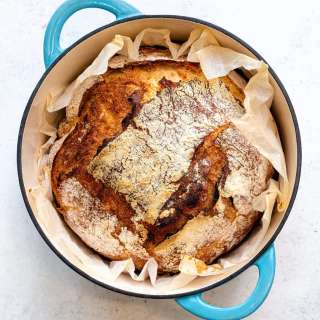 Two Hour No-knead Bread