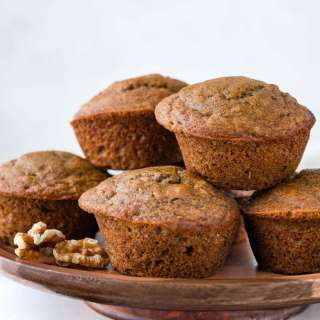 Simple Applesauce Muffins
