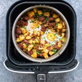 Air Fryer Corned Beef Hash