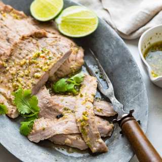 Mojo Grilled Veal Flank Steak