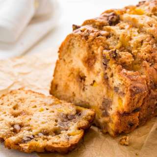 Irresistible Peach Bread with Pralines