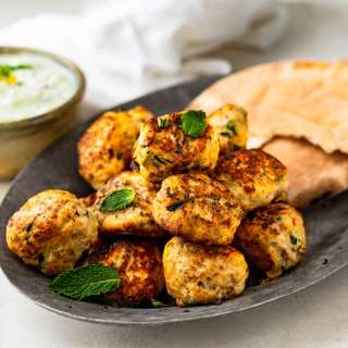 Healthy Greek Turkey Meatballs