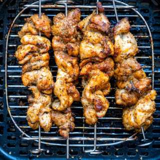 Air Fryer Chicken Souvlaki