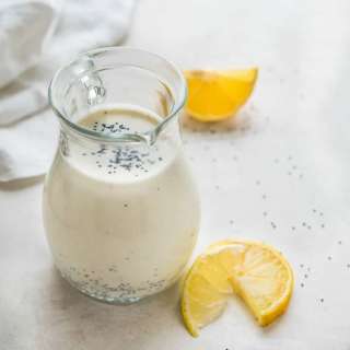 Creamy Lemon Poppy Seed Dressing