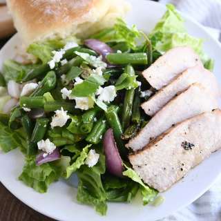 Amazing Grilled Pork and Veggie Salad