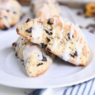 Chocolate Chip Banana Bread Scones