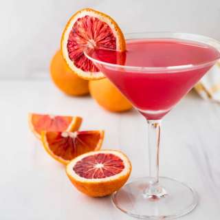 Blood Orange Vodka Martini
