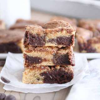 Snickerdoodle Brookie Bars