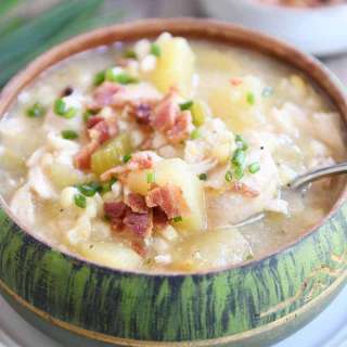 Pressure Cooker Chicken Corn Chowder