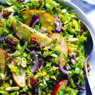 Shaved Brussels Sprouts Salad