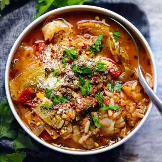 Stuffed Cabbage Roll Soup