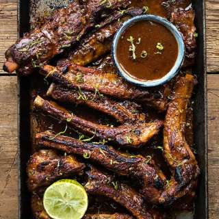 Pressure cooker Korean pork ribs
