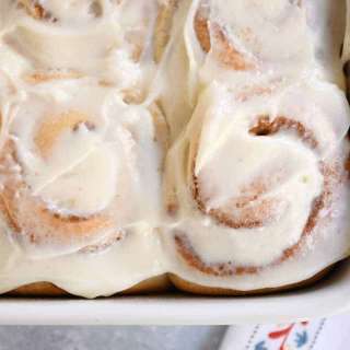 Perfect Small Batch Cinnamon Rolls