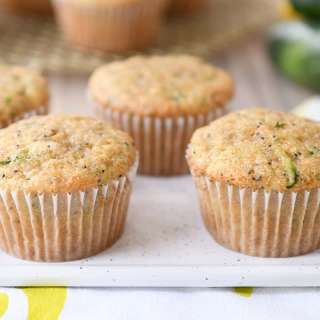 Lemon Poppy Seed Zucchini Muffins