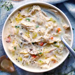 Creamy Chicken and Rice Soup