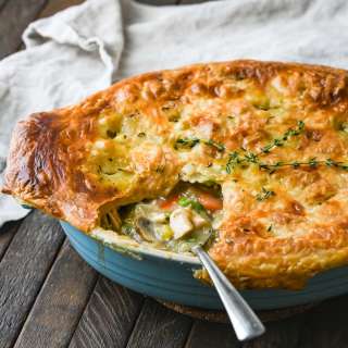 Puff Pastry Chicken Pot Pie