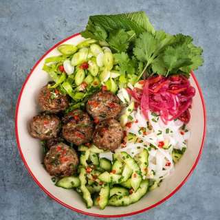 Vietnamese Meatballs (Bún Chả)