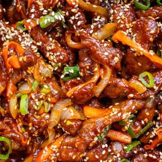 Air Fryer Crispy Beef (Better than Takeout!)