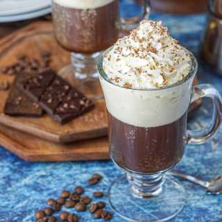 Einspänner (Viennese Coffee with Whipped Cream)